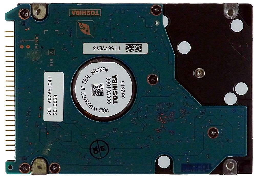 TOSHIBA MK4032GAX Disk Drive 5VDC 1AMP 40GB 5.400RPM 8MB Buffer